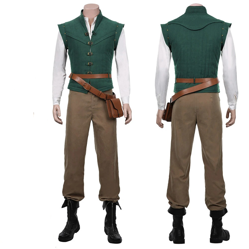 Flynn Rider Cosplay Costume Gr - Anime Merchandise Men ulasan dan harga