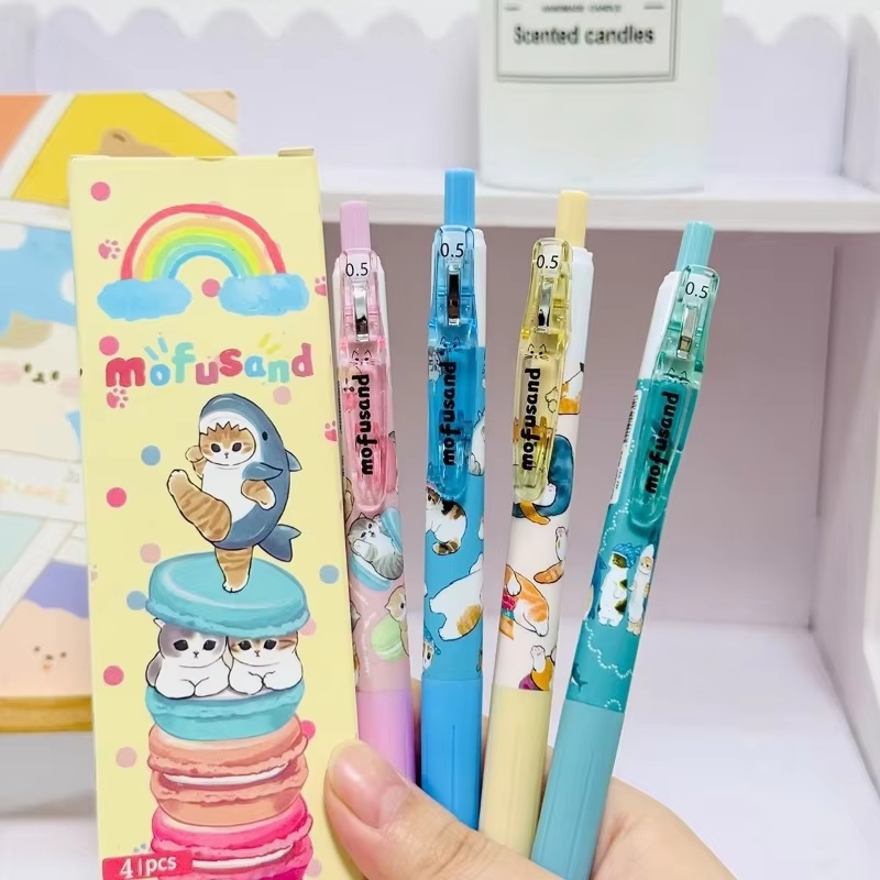 4 pcs mofusand creative cute a - Anime Merchandise Types ulasan dan harga