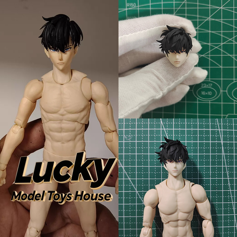 1/12 Sung Jinwoo Man Figure Pa - Anime Merchandise Solo Leveling ulasan dan harga