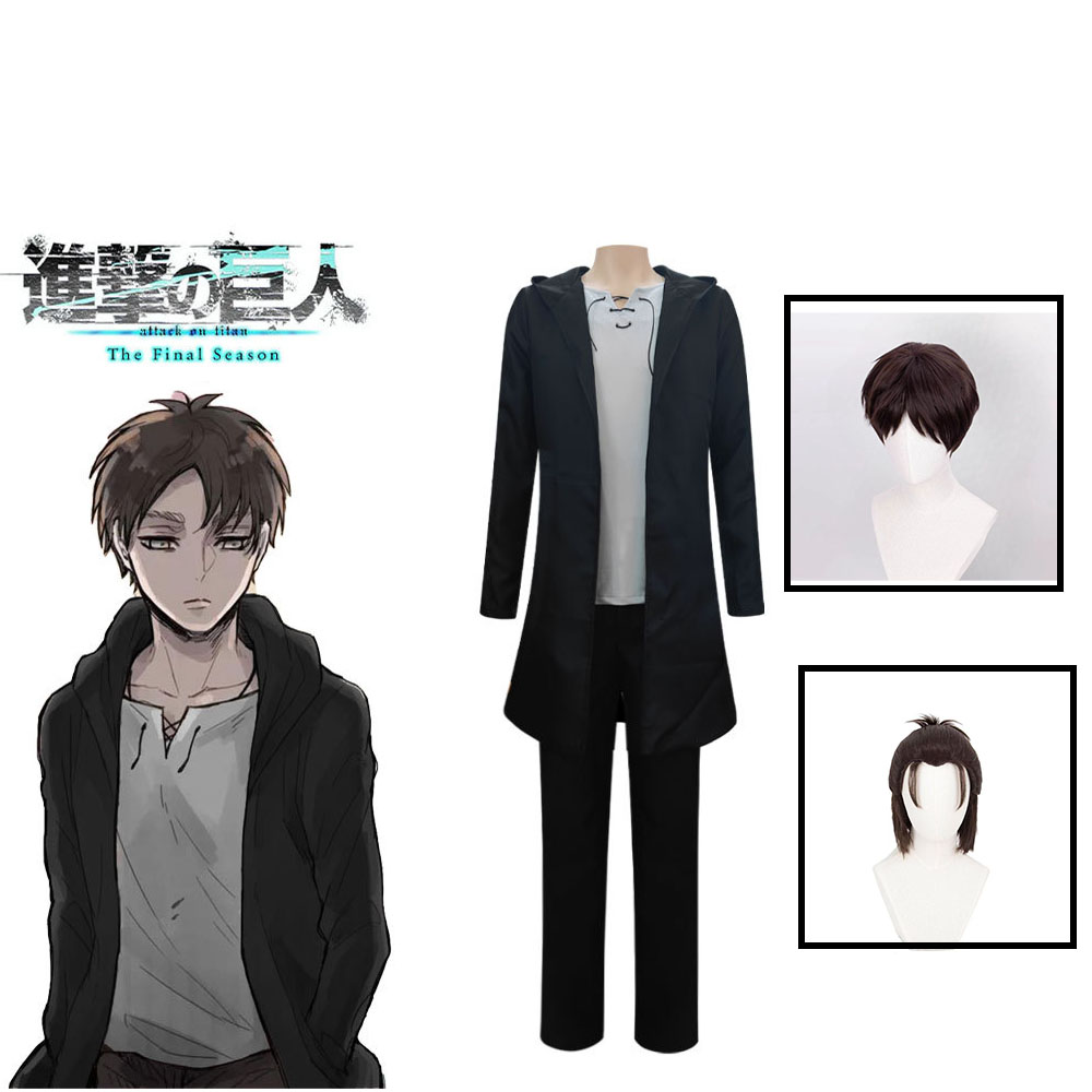 Eren Jaeger Cosplay Costume An - Anime Themed Merchandise ulasan dan harga