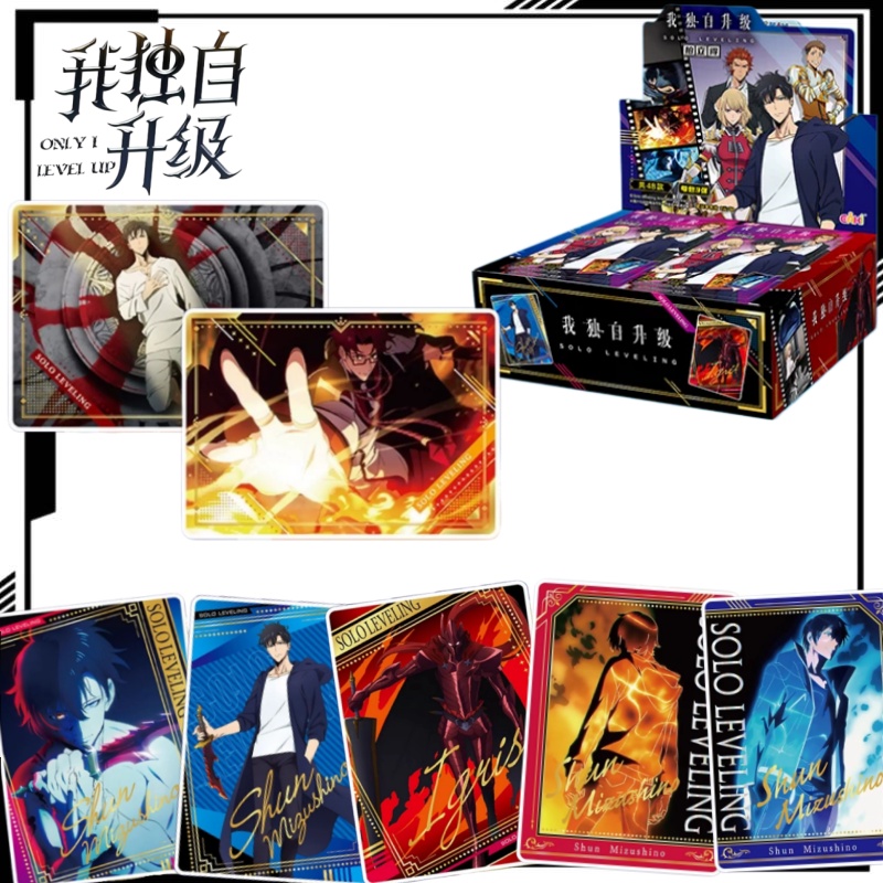 Solo Leveling Collectible Card - Anime Merchandise Solo Leveling ulasan dan harga