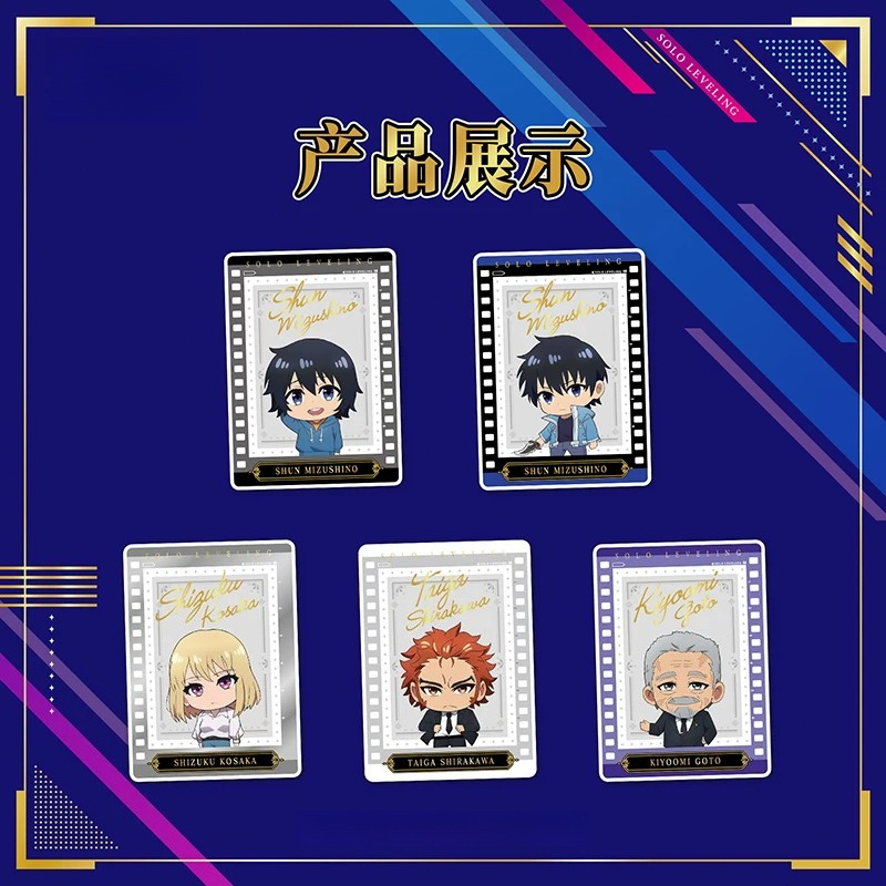Solo Leveling Collectible Card - Anime Merchandise Solo Leveling ulasan dan harga