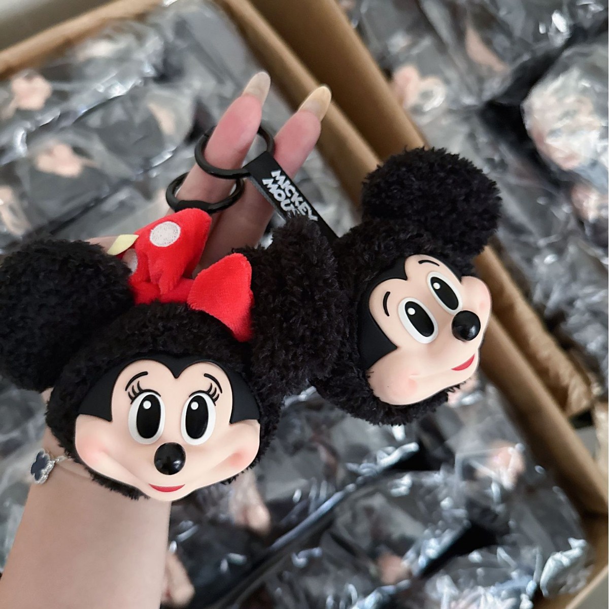 Mickey Minnie Plush Doll Keych - Anime Merchandise Usa ulasan dan harga