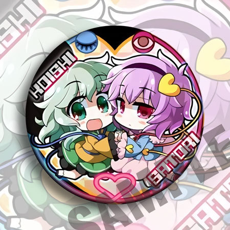 Anime Badge Brooch C Type Orie - Anime Merchandise Types ulasan dan harga