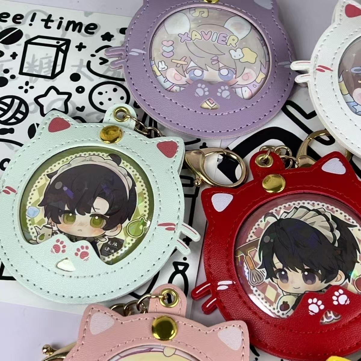 Cute Cat Shape Badge Display O - Anime Merchandise China ulasan dan harga