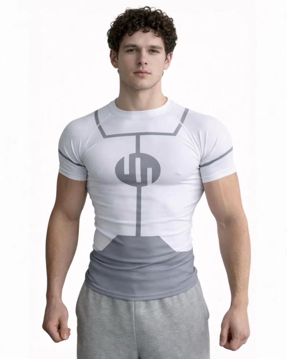 Invincible Cosplay Rash Guard  - Anime Merchandise Men ulasan dan harga