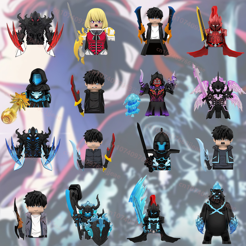 NEW 6/8/16pcs Solo Leveling Su - Anime Merchandise Solo Leveling ulasan dan harga