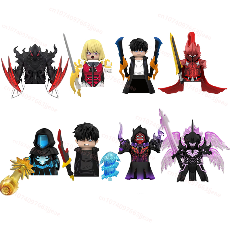 NEW 6/8/16pcs Solo Leveling Su - Anime Merchandise Solo Leveling ulasan dan harga