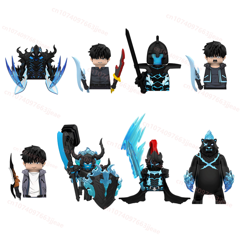 NEW 6/8/16pcs Solo Leveling Su - Anime Merchandise Solo Leveling ulasan dan harga